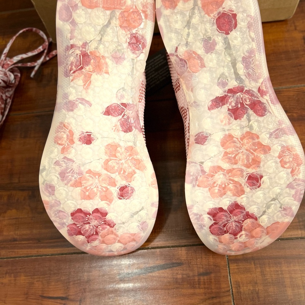 NoBull high top blush cherry blossom trainer shoes - Picture 8 of 8